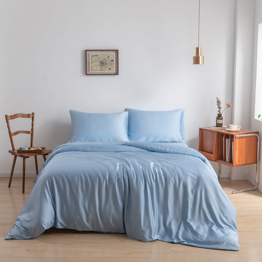 Dekbedovertrek - Sky Blue - Premium