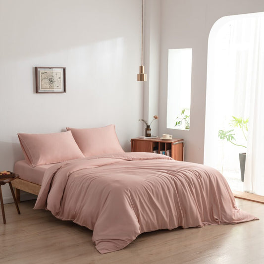 Option of Dekbedovertrek - Cuddle Pink - Premium