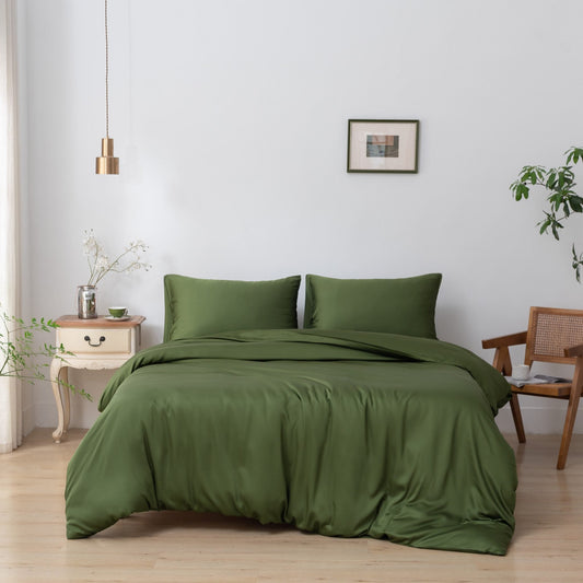 Dekbedovertrek - Deep Moss - Premium - HUTWARE.NL