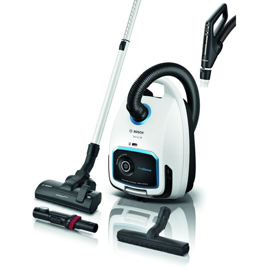 Bosch Bgb6Sil1 Prosilence Stofzuiger 700W Wit/Zwart