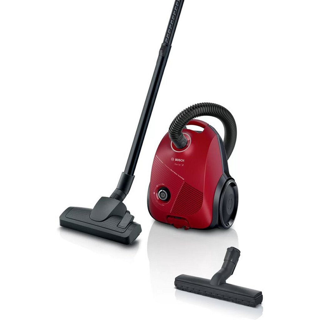 Bosch Bgbs2Rd1H Serie 2 Stofzuiger 600W Rood/Zwart