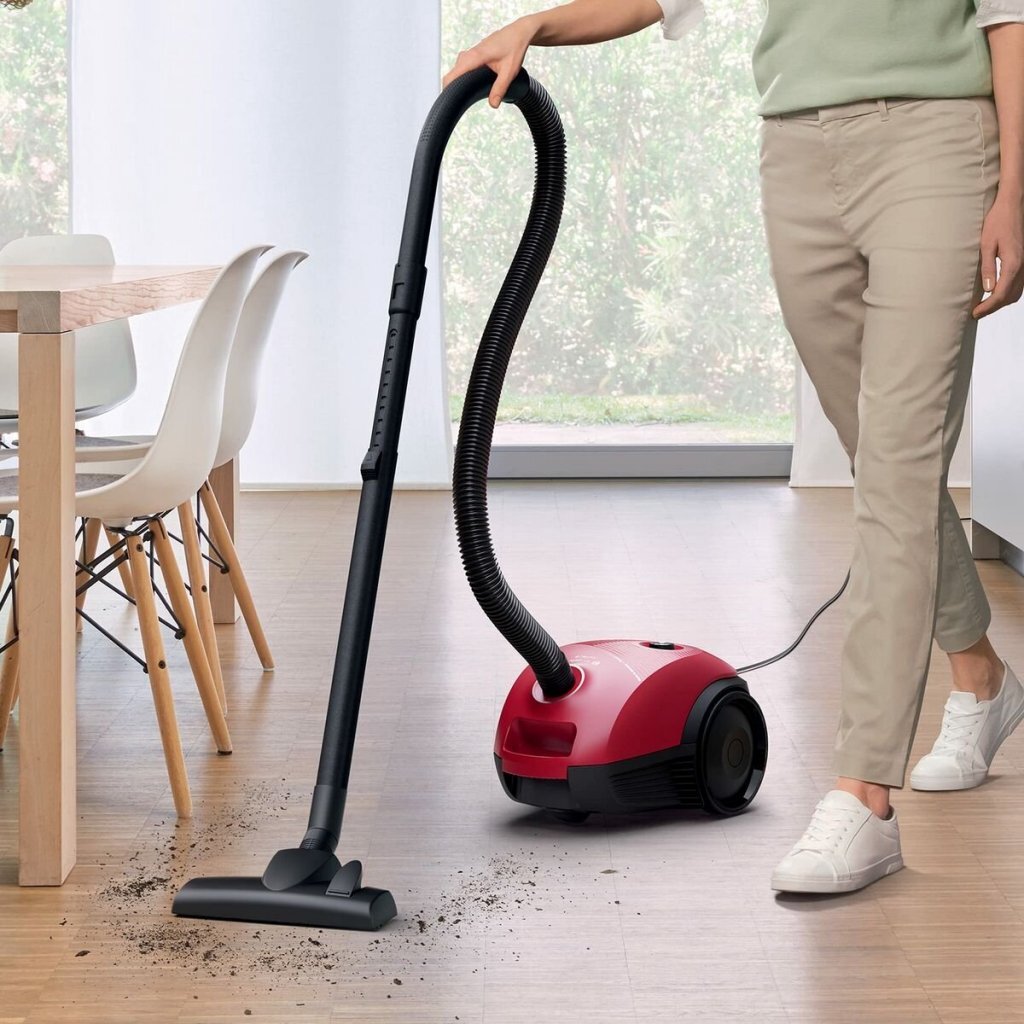 Bosch Bgbs2Rd1H Serie 2 Stofzuiger 600W Rood/Zwart