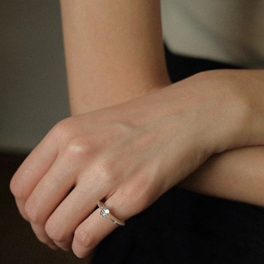 Twinkled Star Ring