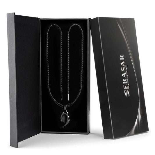 SERASAR Leren Ketting – Elegant, Stoer &amp; Tijdloos