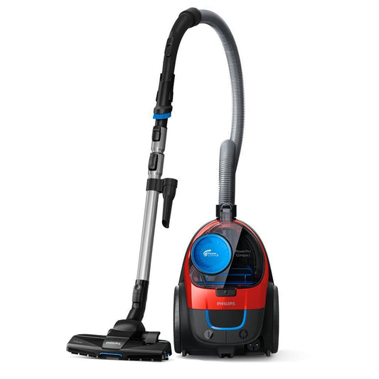 Philips Fc9330/09 Powerpro Compact Stofzuiger Zonder Zak 900W Zwart/Rood