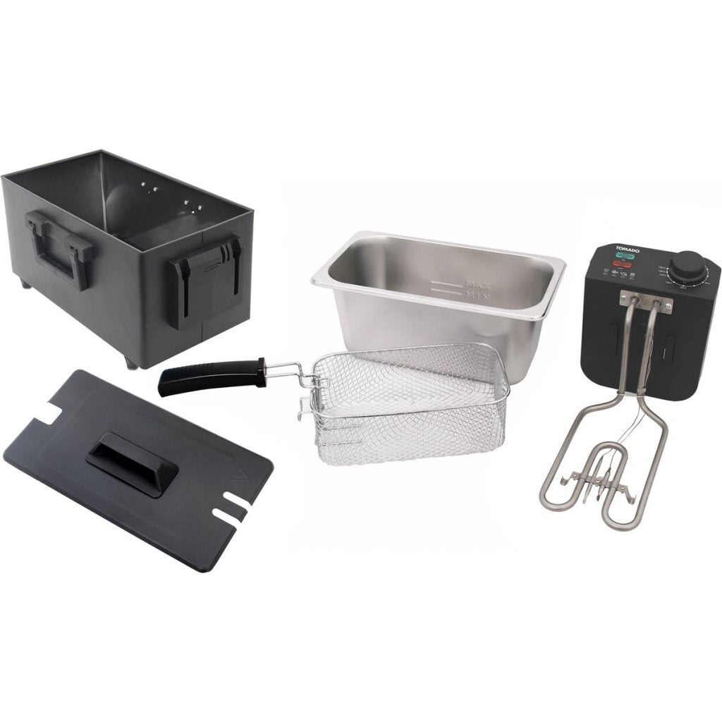Tomado Tdf3000B Friteuse 3L 2000W Zwart