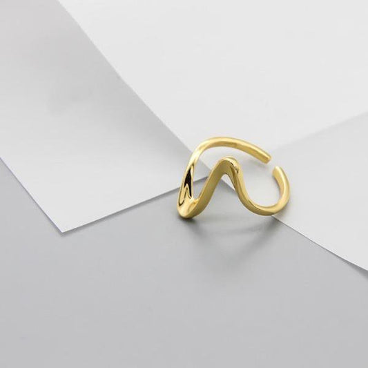 Sterling Zilveren ECG Ring