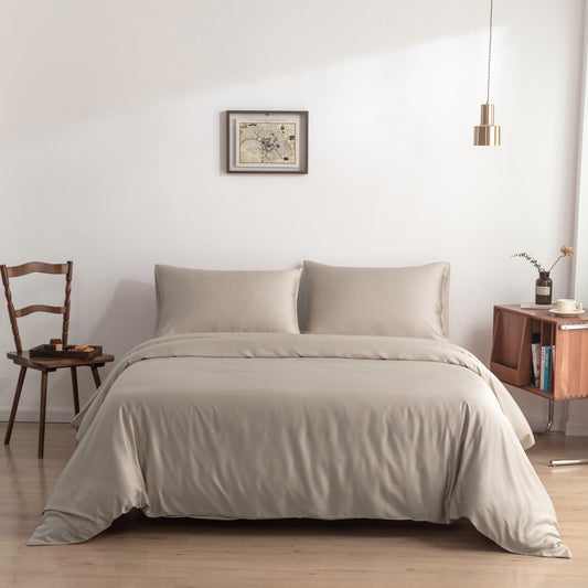 Dekbedovertrek - Soft Taupe - Premium