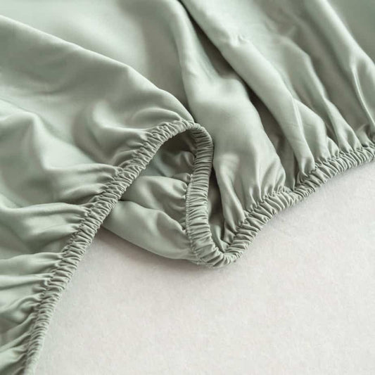 Boomba Bamboo baboe hoeslaken Boomba Bamboo Premium Hoeslaken – Sage Green