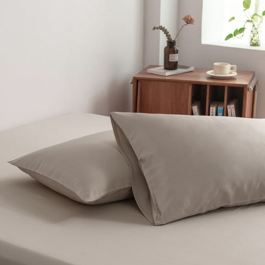 Boomba Bamboo baboe kussensloop Boomba Bamboo Premium Kussenslopen – Soft Taupe (2 stuks)