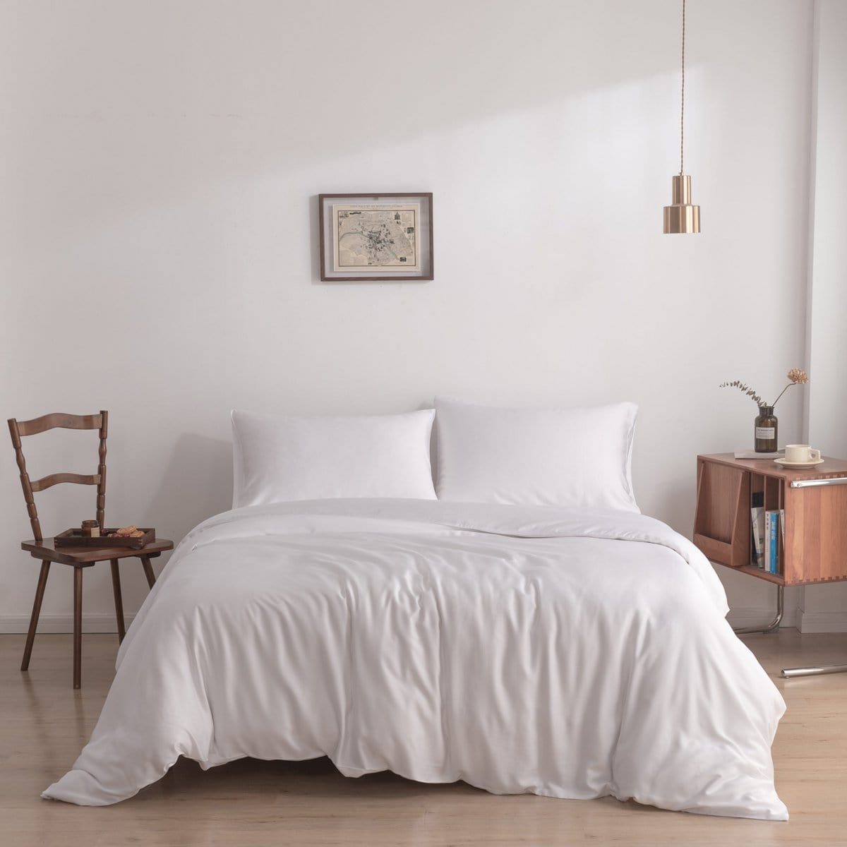 Boomba Bamboo bamboe dekbedovertrek Boomba Bamboo Premium Dekbedovertrek – Coco White (diverse maten)