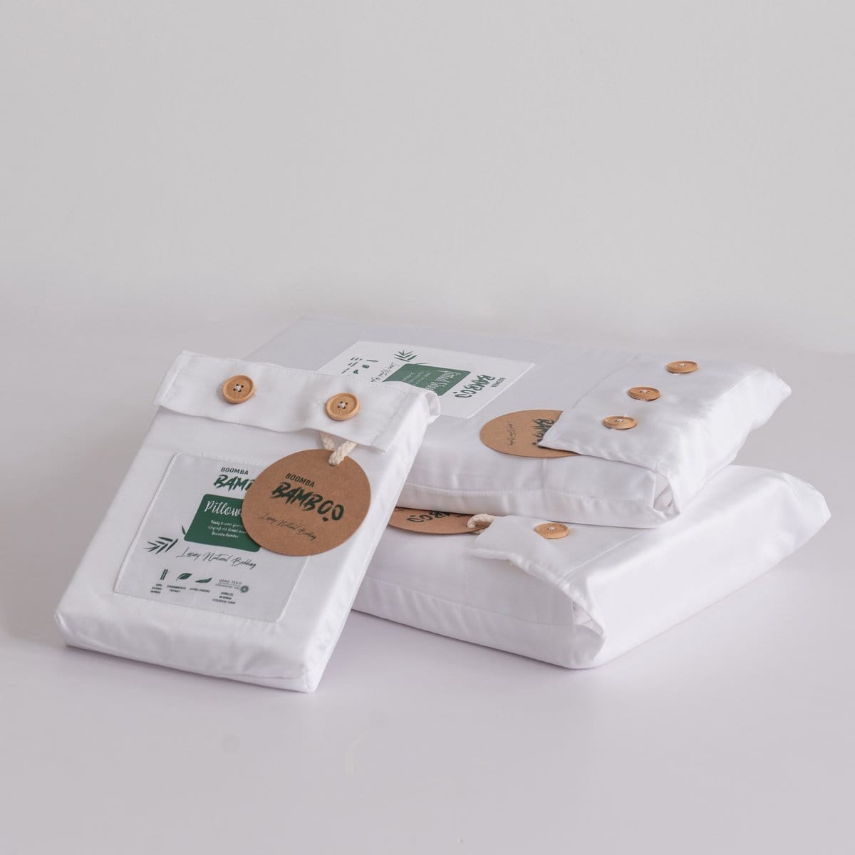 Boomba Bamboo bamboe dekbedovertrek Boomba Bamboo Premium Dekbedovertrek – Coco White (diverse maten)