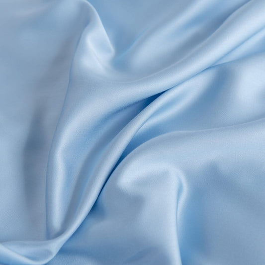 Boomba Bamboo bamboe dekbedovertrek Boomba Premium dekbedovertrek 100% bamboe Sky Blue - Flessenhals instopstrook