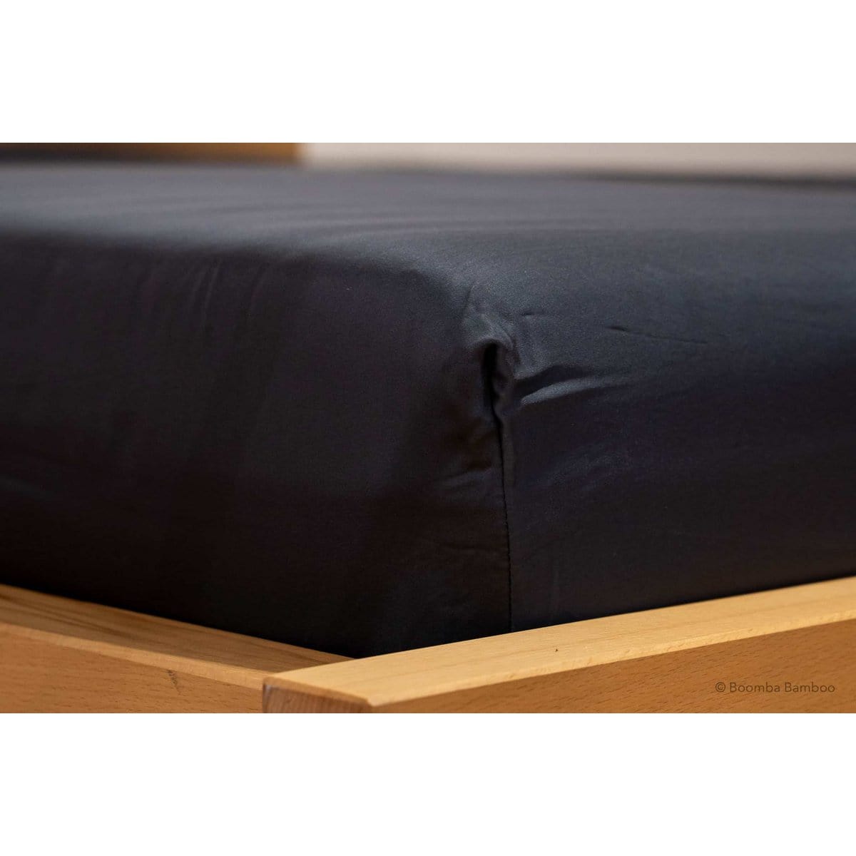 Boomba Bamboo bamboe hoeslaken Boomba Bamboo Premium Hoeslaken – Space Blue