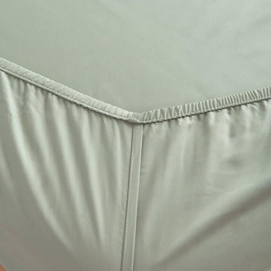 Boomba Bamboo bamboe hoeslaken topdekmatras Boomba Bamboo Premium Hoeslaken – Sage Green – Voor Topdekmatrassen tot 10 cm