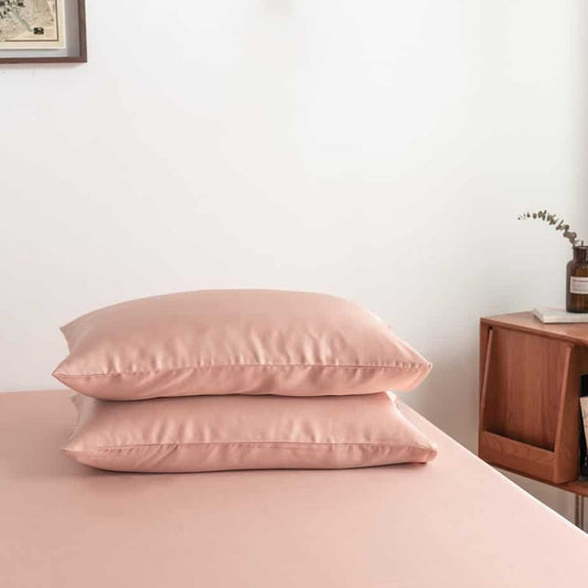 Boomba Bamboo bamboe kussensloop Boomba Bamboo Premium Kussenslopen – Cuddle Pink – Set van 2