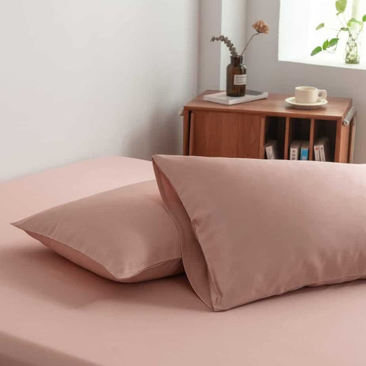 Boomba Bamboo bamboe kussensloop Boomba Bamboo Premium Kussenslopen – Cuddle Pink – Set van 2