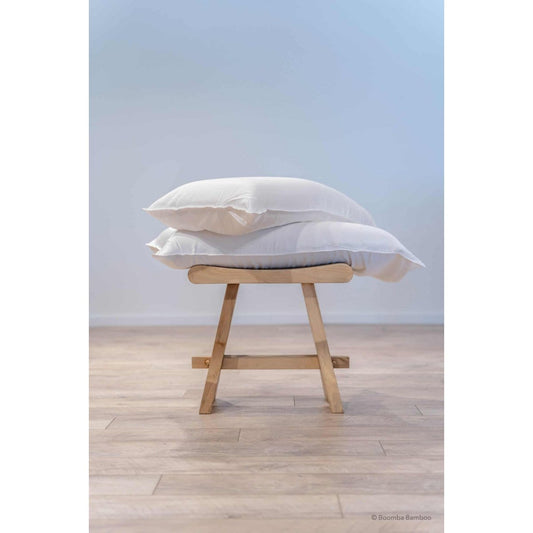 Boomba Bamboo bamboe kussensloop Boomba Basic Kussensloop 100% bamboe wit 60x70 (2 stuks)
