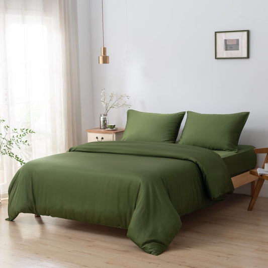 Dekbedovertrek - Deep Moss - Premium - HUTWARE.NL