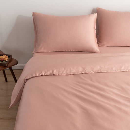 Eenpersoons Beddengoedset - Cuddle Pink - HUTWARE.NL