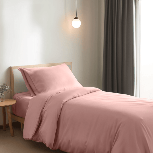 Eenpersoons Beddengoedset - Cuddle Pink - HUTWARE.NL
