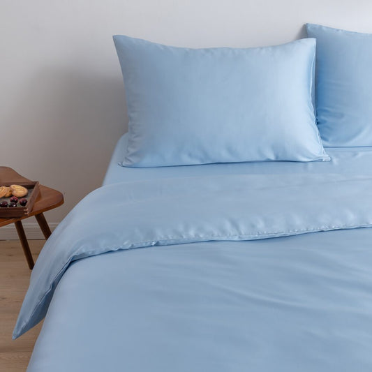 Eenpersoons Beddengoedset - Sky Blue - HUTWARE.NL