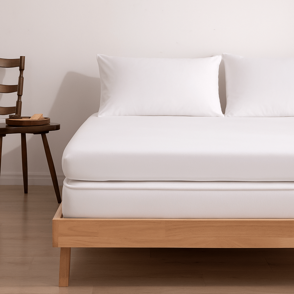 Hoeslaken (Topdekmatras) - Coco White - Premium - HUTWARE.NL