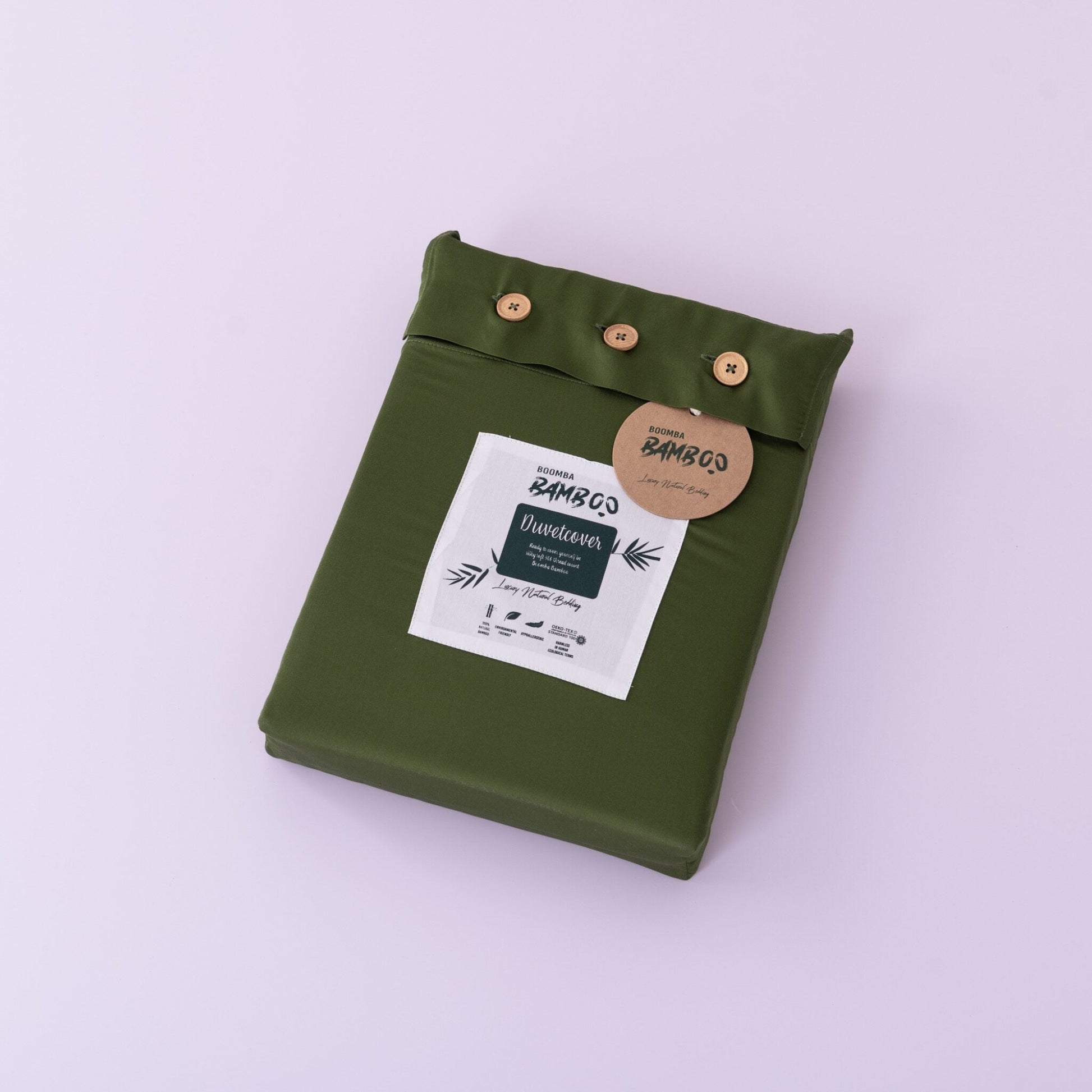 Hoeslaken (Topdekmatras) - Deep Moss - Premium - HUTWARE.NL