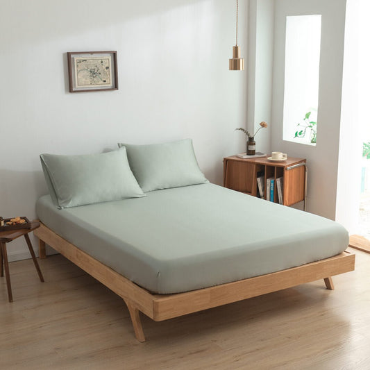 Hoeslaken (Topdekmatras) - Sage Green - Premium - HUTWARE.NL