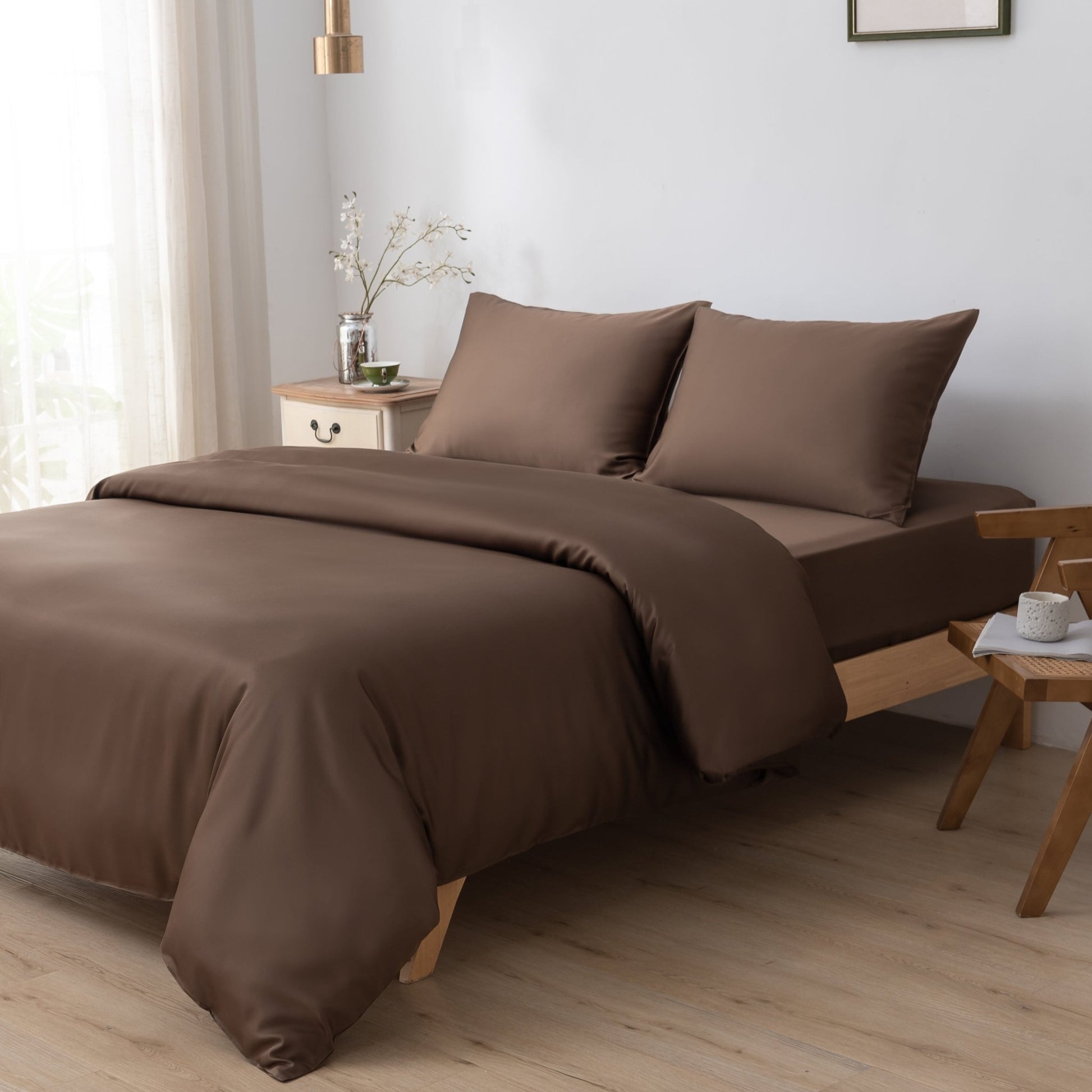 Kussenslopen - Coffee Brown - Premium - HUTWARE.NL