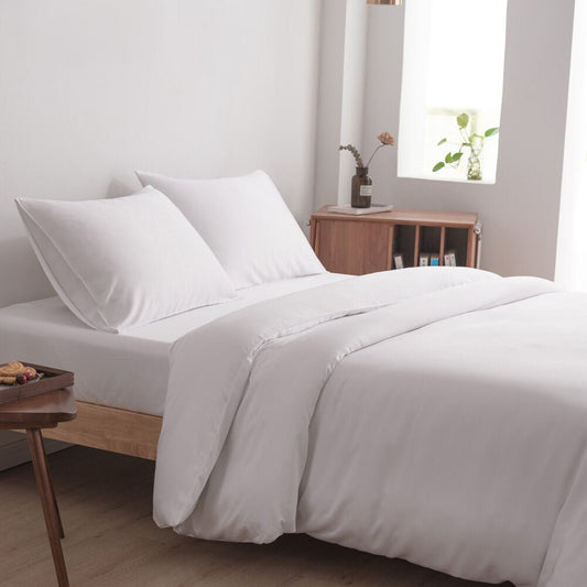 Tweepersoons Beddengoedset M - Coco White - HUTWARE.NL