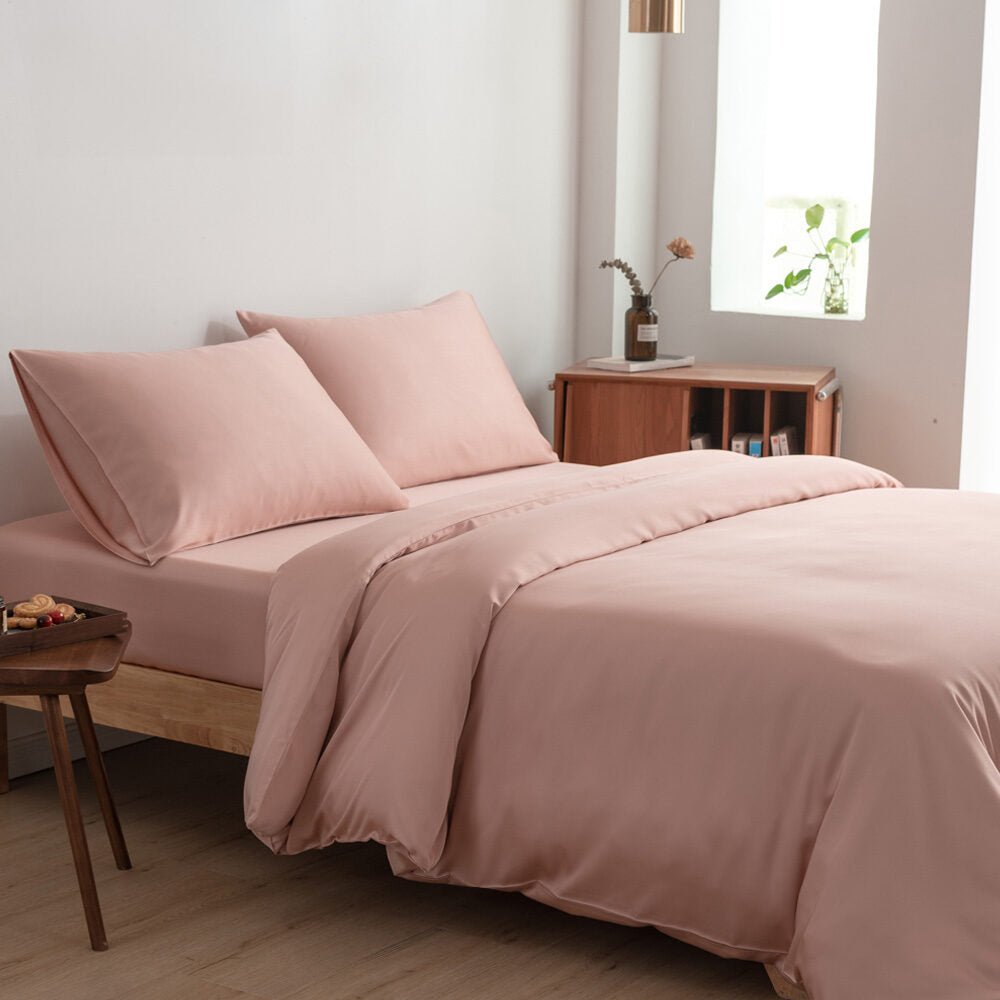 Tweepersoons Beddengoedset M - Cuddle Pink - HUTWARE.NL