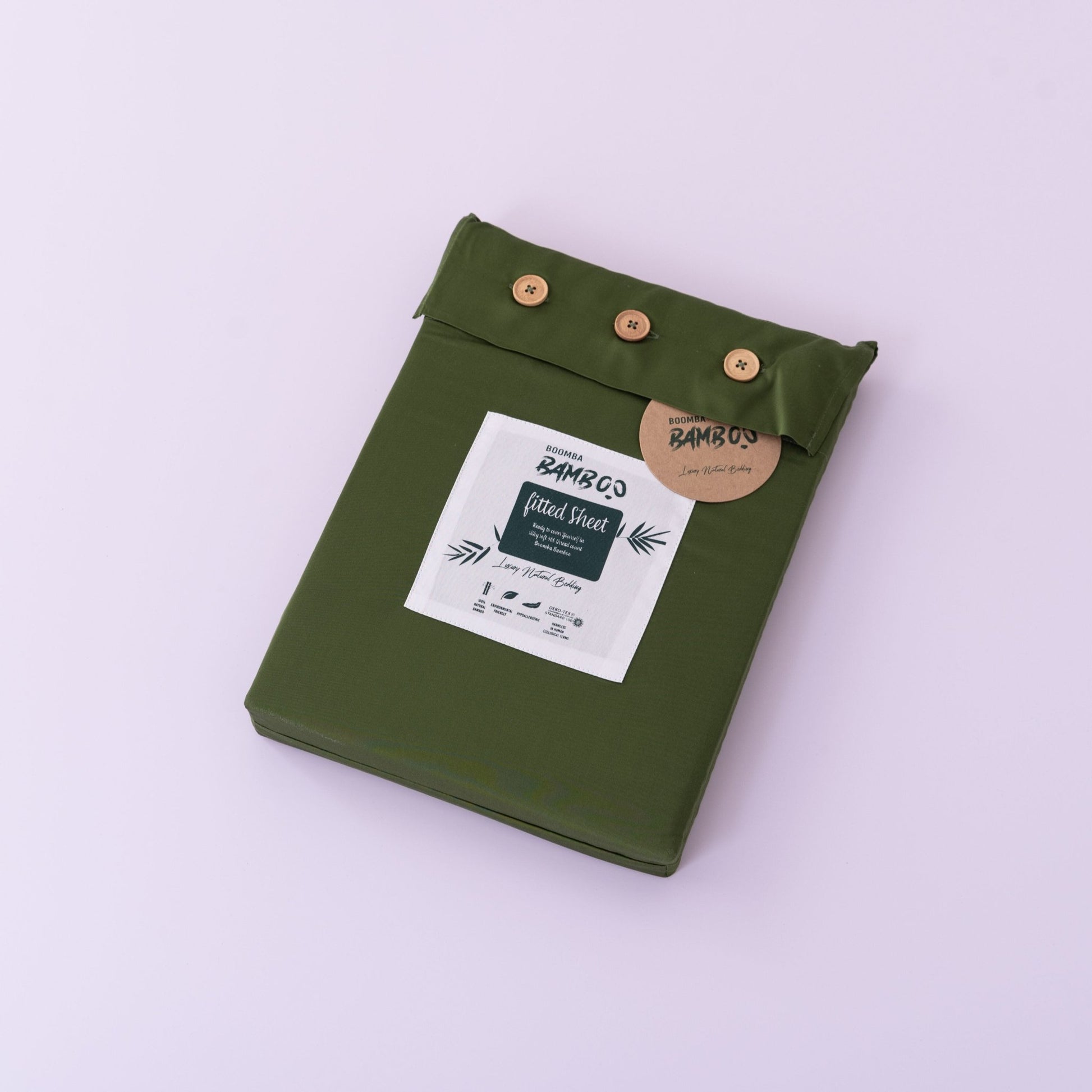 Tweepersoons beddengoedset XXL - Deep Moss - HUTWARE.NL